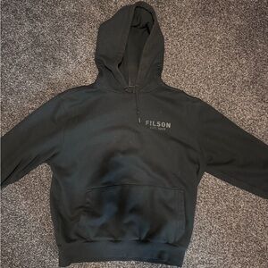 Filson Black Hoodie special edition Popeye